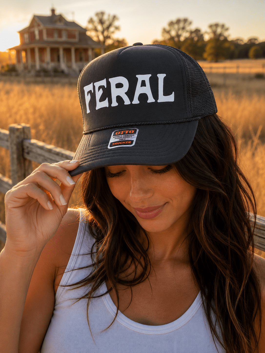 Feral Trucker Hat - Rooted & Reckless Co.