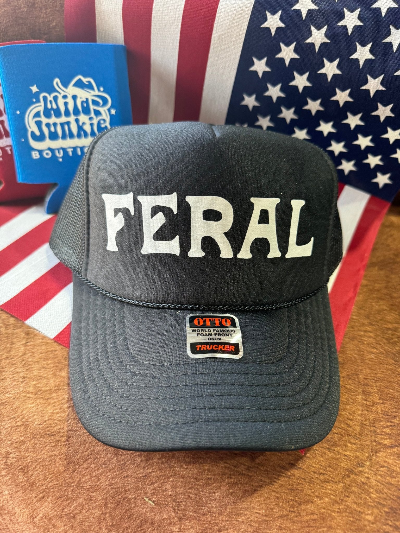 Feral Trucker Hat - Rooted & Reckless Co.