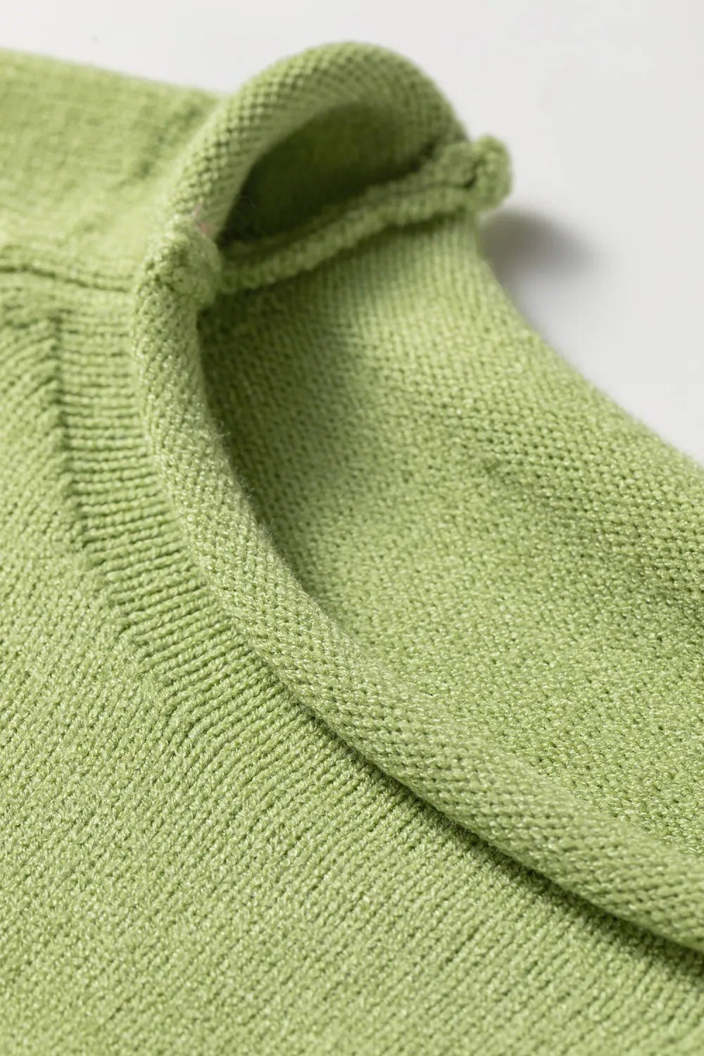 Fish Knit Oversized Round Neck Sweater - Rooted & Reckless Co.