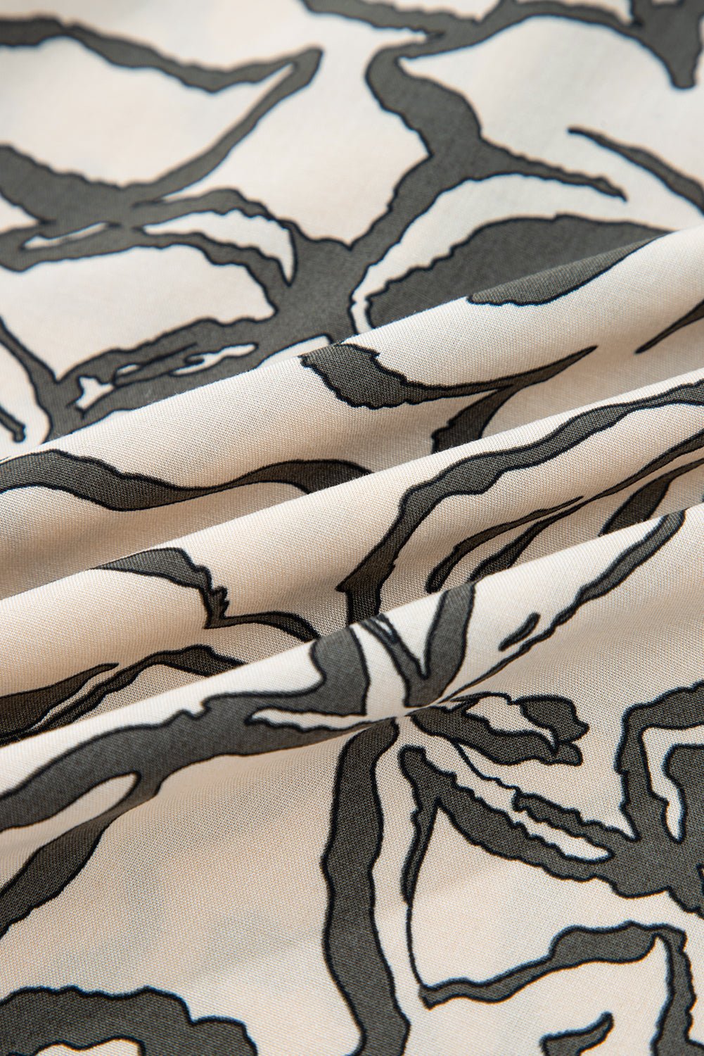 Floral Batwing Sleeve Button-Up Shirt - Rooted & Reckless Co.