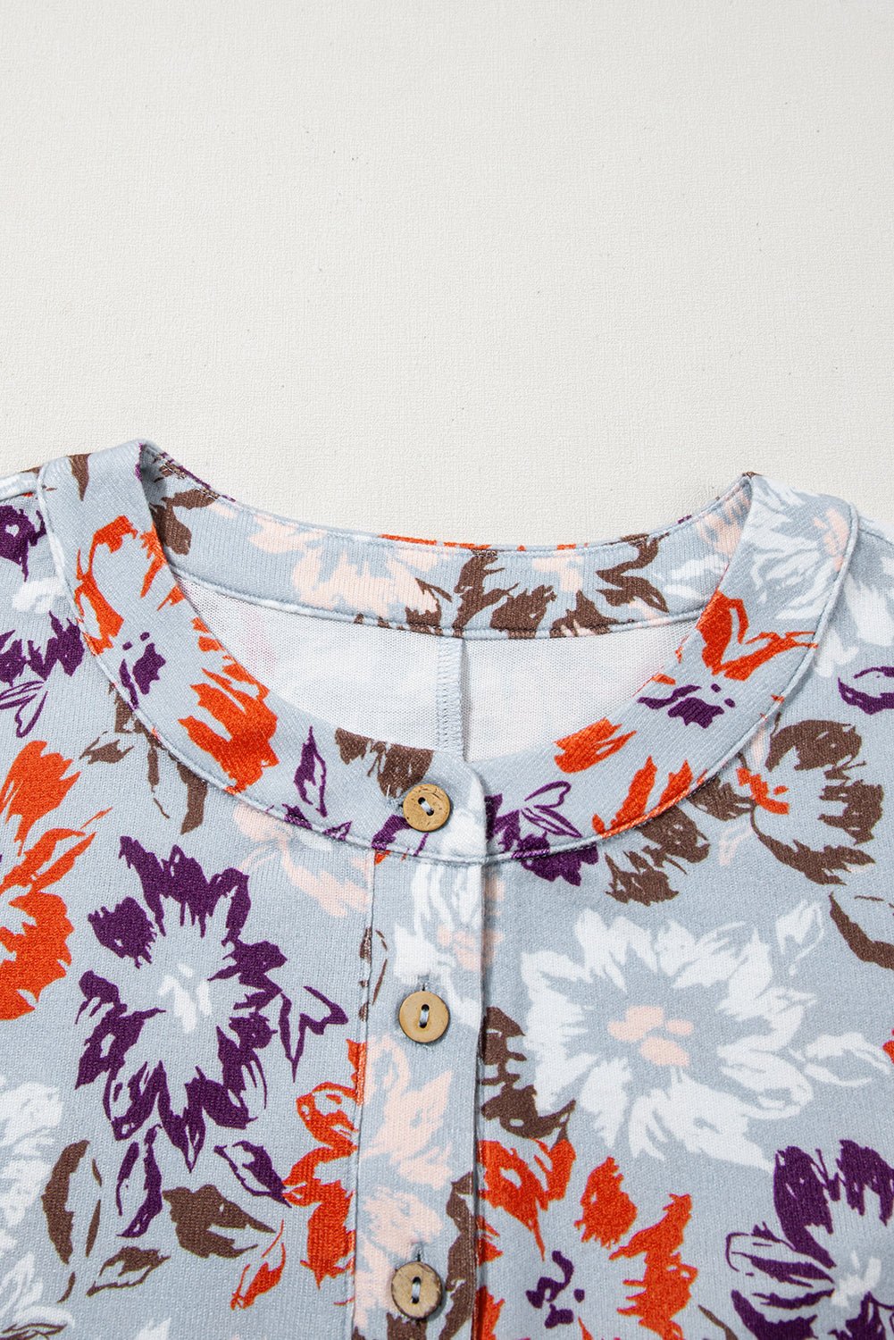 Floral Buttoned Sleeveless Wide Leg Jumpsuit - Rooted & Reckless Co.