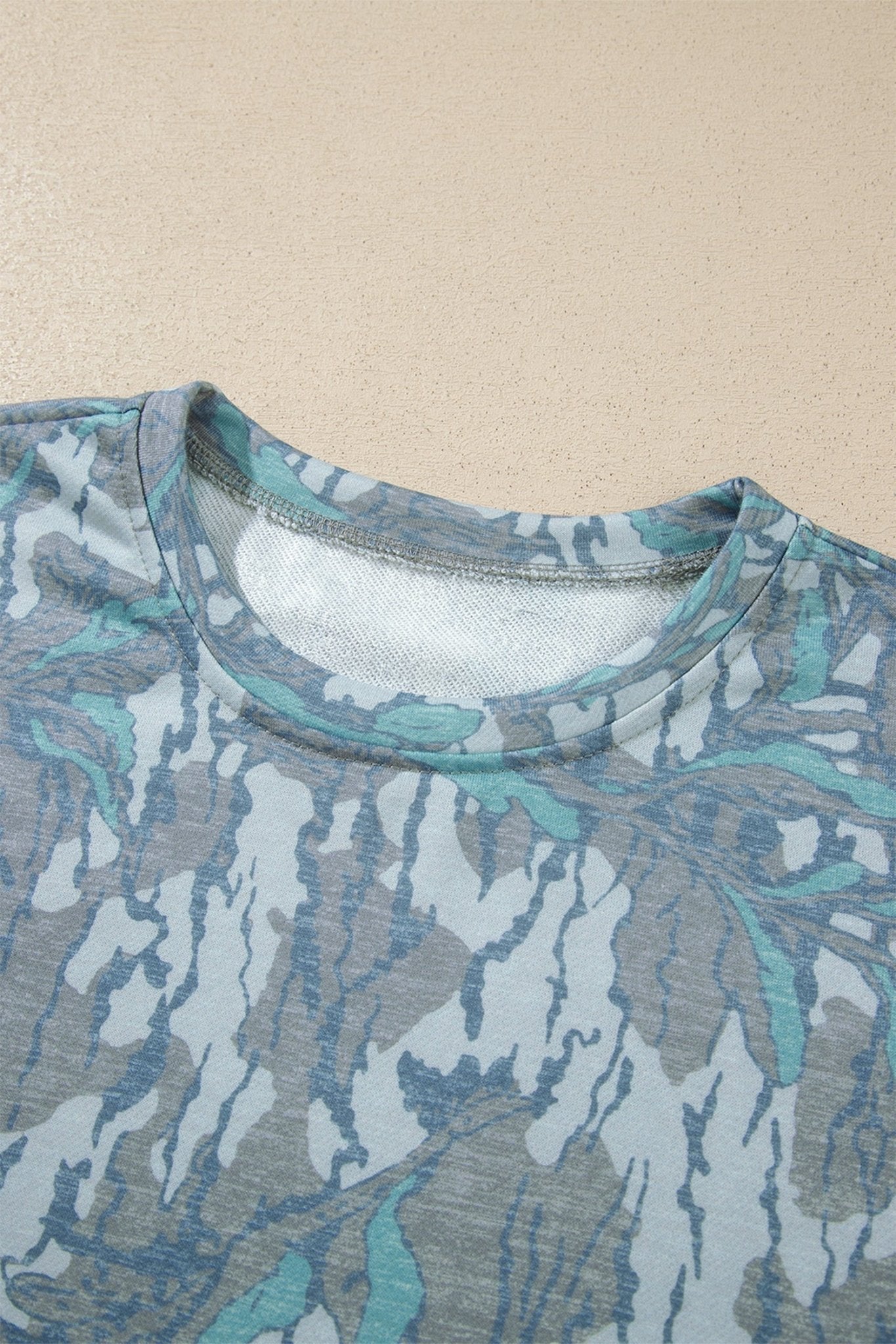 Floral Camo Sweatshirt & Drawstring Pants Set - Rooted & Reckless Co.