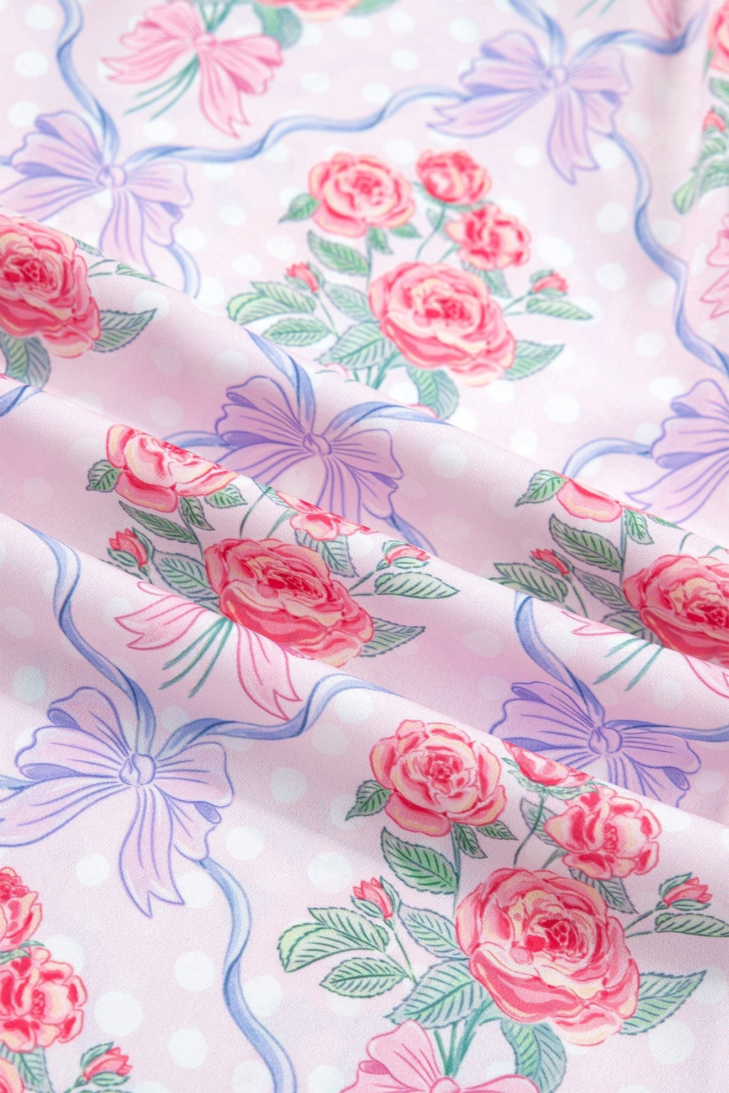 Floral Collared V-Neck Ruffle 3/4 Sleeve Shirt - Rooted & Reckless Co.