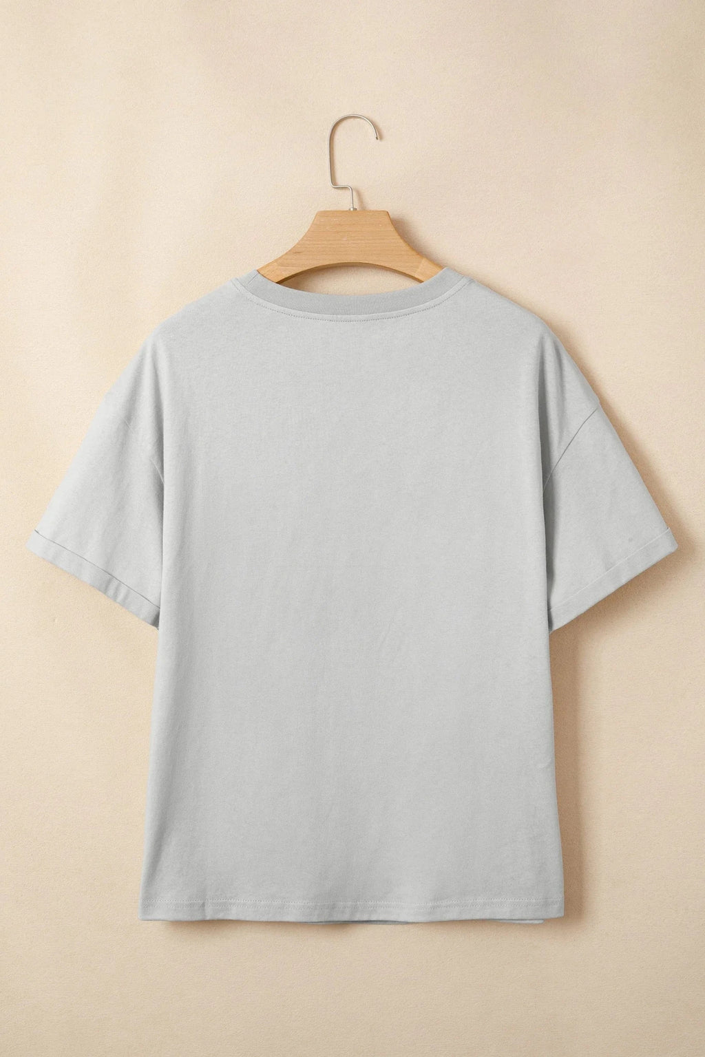 Floral Crochet Ribbon Bow Patched T-Shirt - Rooted & Reckless Co.