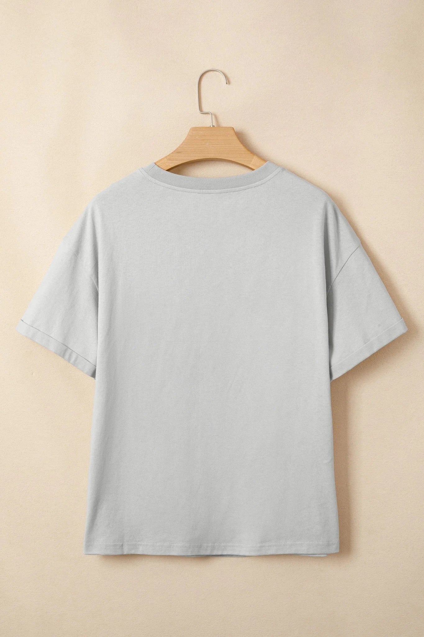 Floral Crochet Ribbon Bow Patched T-Shirt - Rooted & Reckless Co.