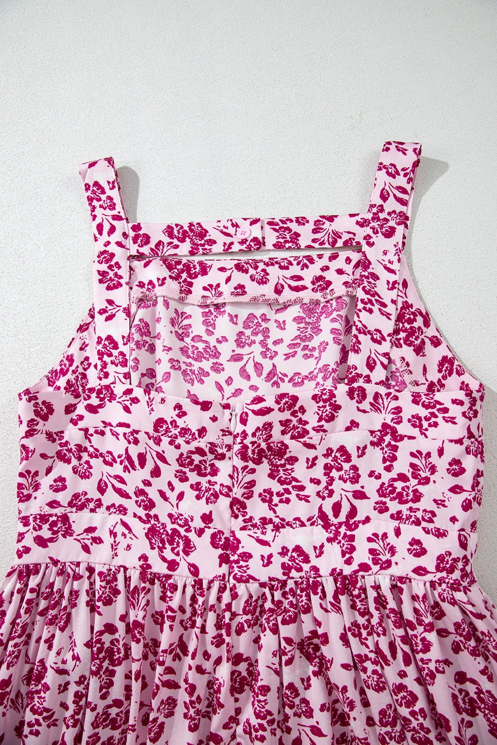 Floral Cutout Back Empire Waist Maxi Dress - Rooted & Reckless Co.