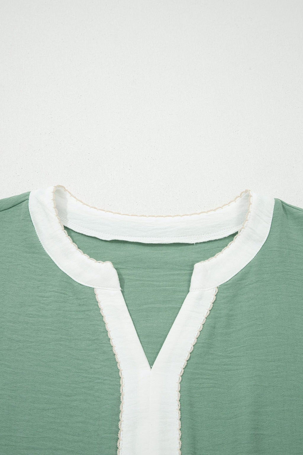 Floral Embroidered Colorblock Puff Sleeve Babydoll Blouse - Rooted & Reckless Co.
