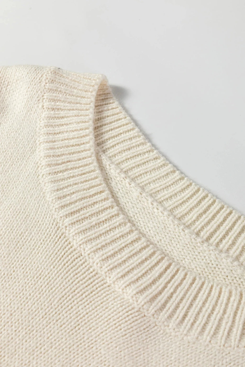 Floral Embroidered Sleeve Round Neck Loose Sweater - Rooted & Reckless Co.