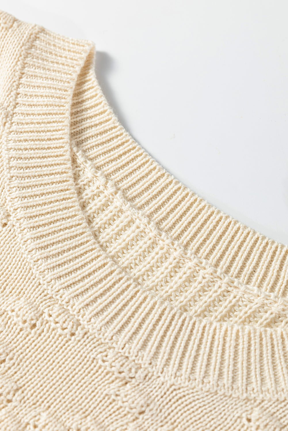 Floral Embroidered Textured Knit Sweater - Rooted & Reckless Co.