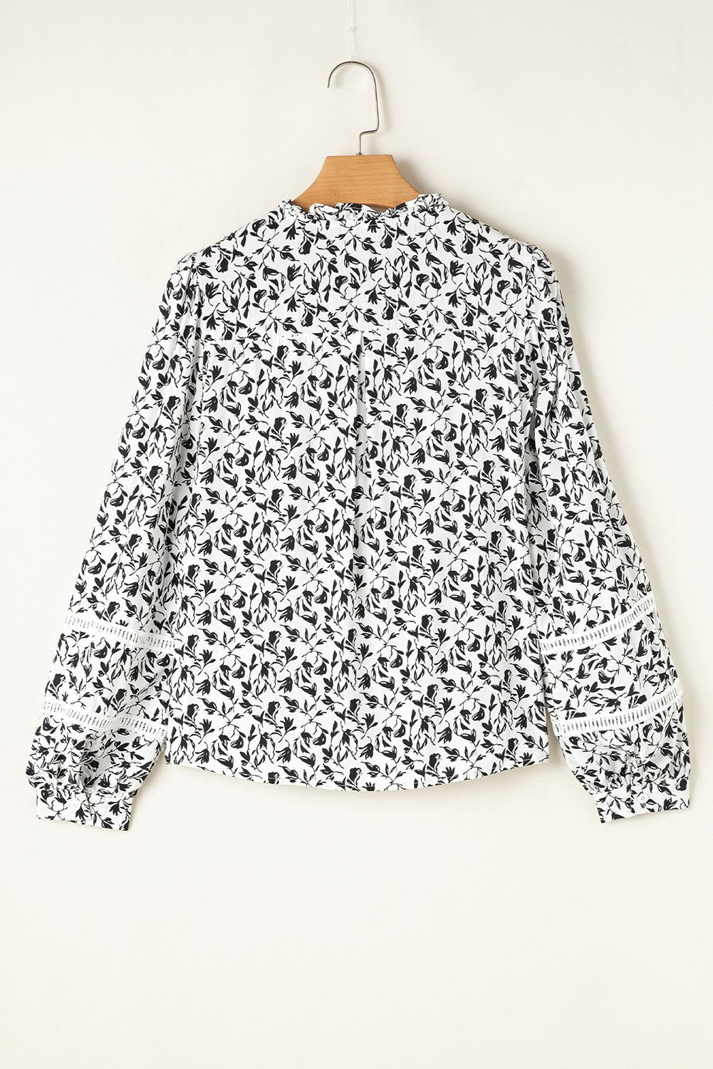 Floral Lace Puff Sleeve Top - Rooted & Reckless Co.