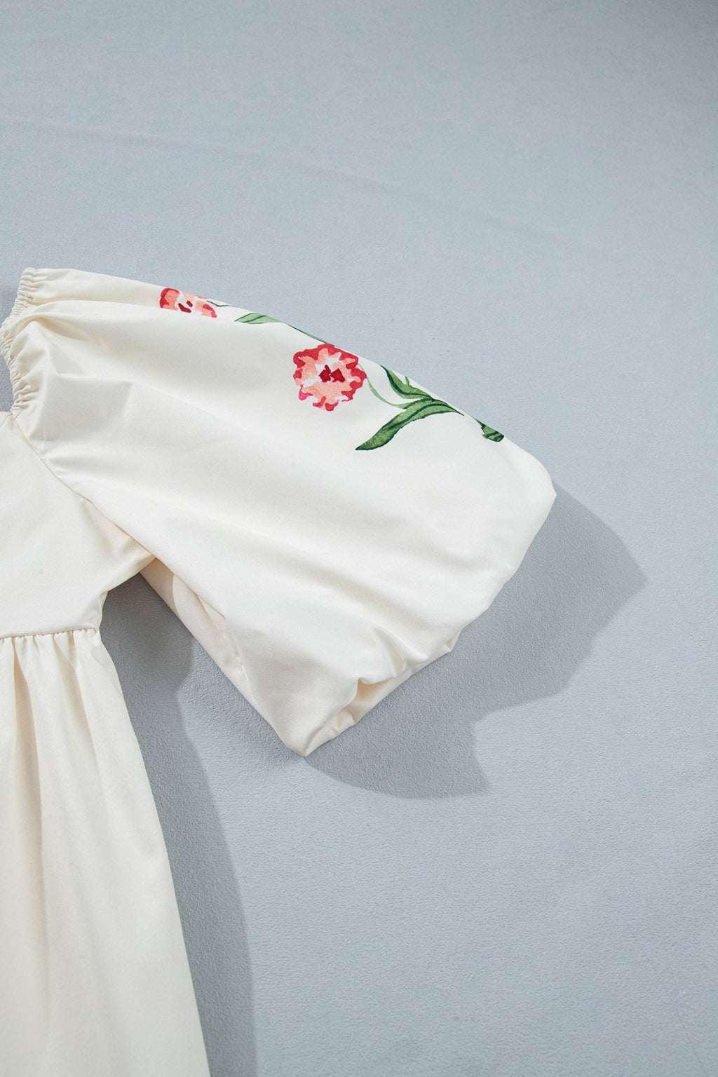 Floral Puff Sleeve Babydoll Dress - Rooted & Reckless Co.