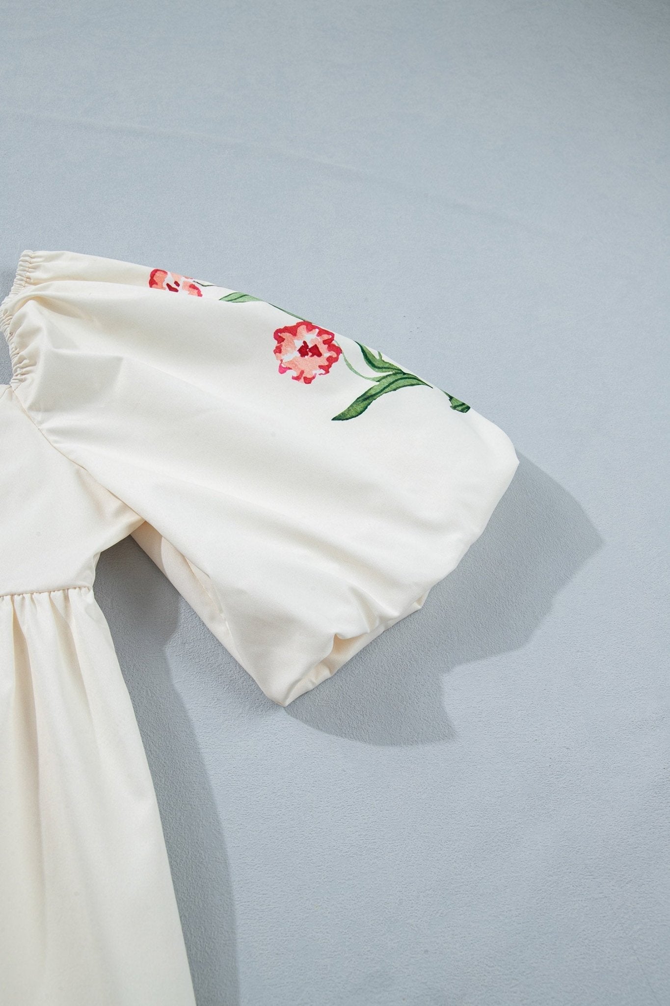 Floral Puff Sleeve Babydoll Dress - Rooted & Reckless Co.