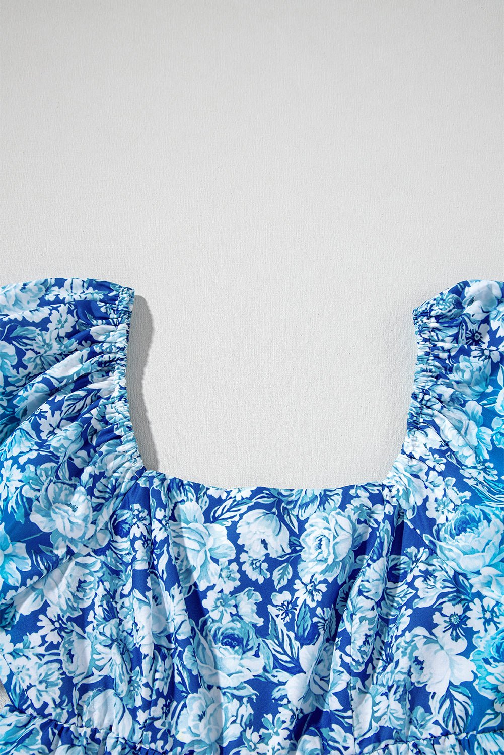 Floral Puff Sleeve Babydoll Mini Dress - Rooted & Reckless Co.