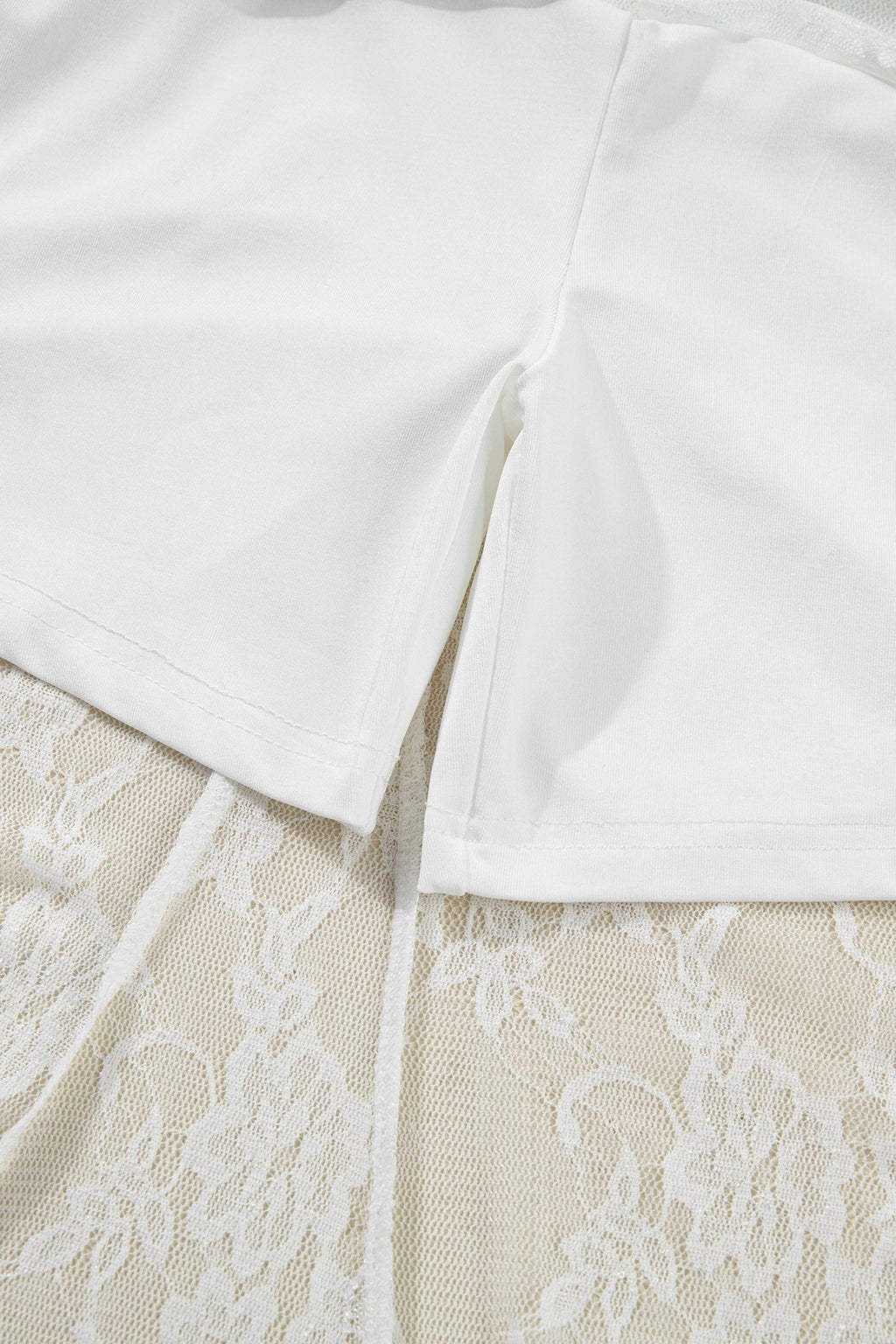 Floral Sheer Lace Flowy Maxi Skirt - Rooted & Reckless Co.