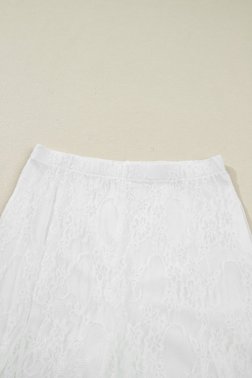 Floral Sheer Lace Flowy Maxi Skirt - Rooted & Reckless Co.