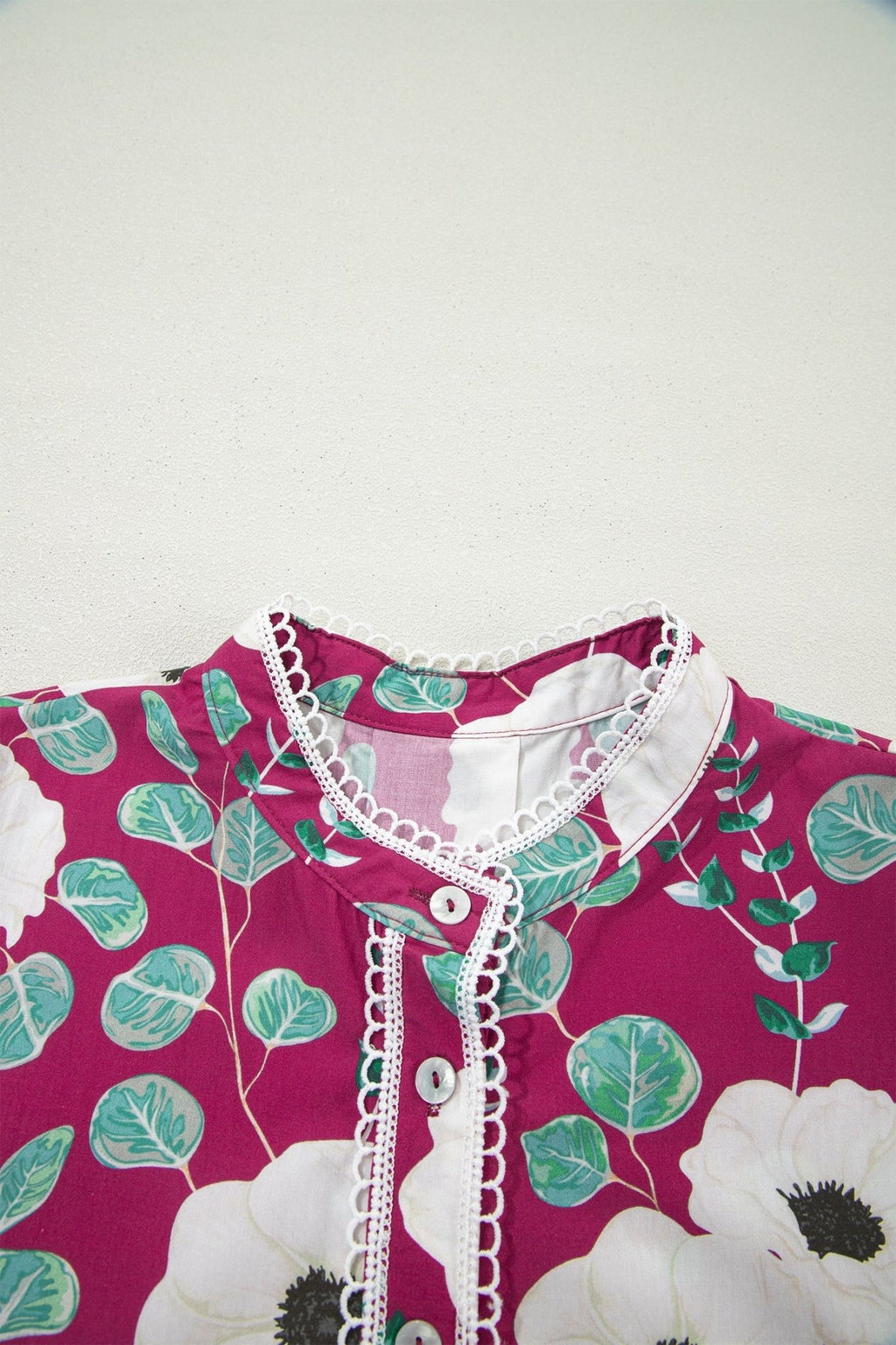 Floral Short Puff Sleeve Belted Mini Dress - Rooted & Reckless Co.