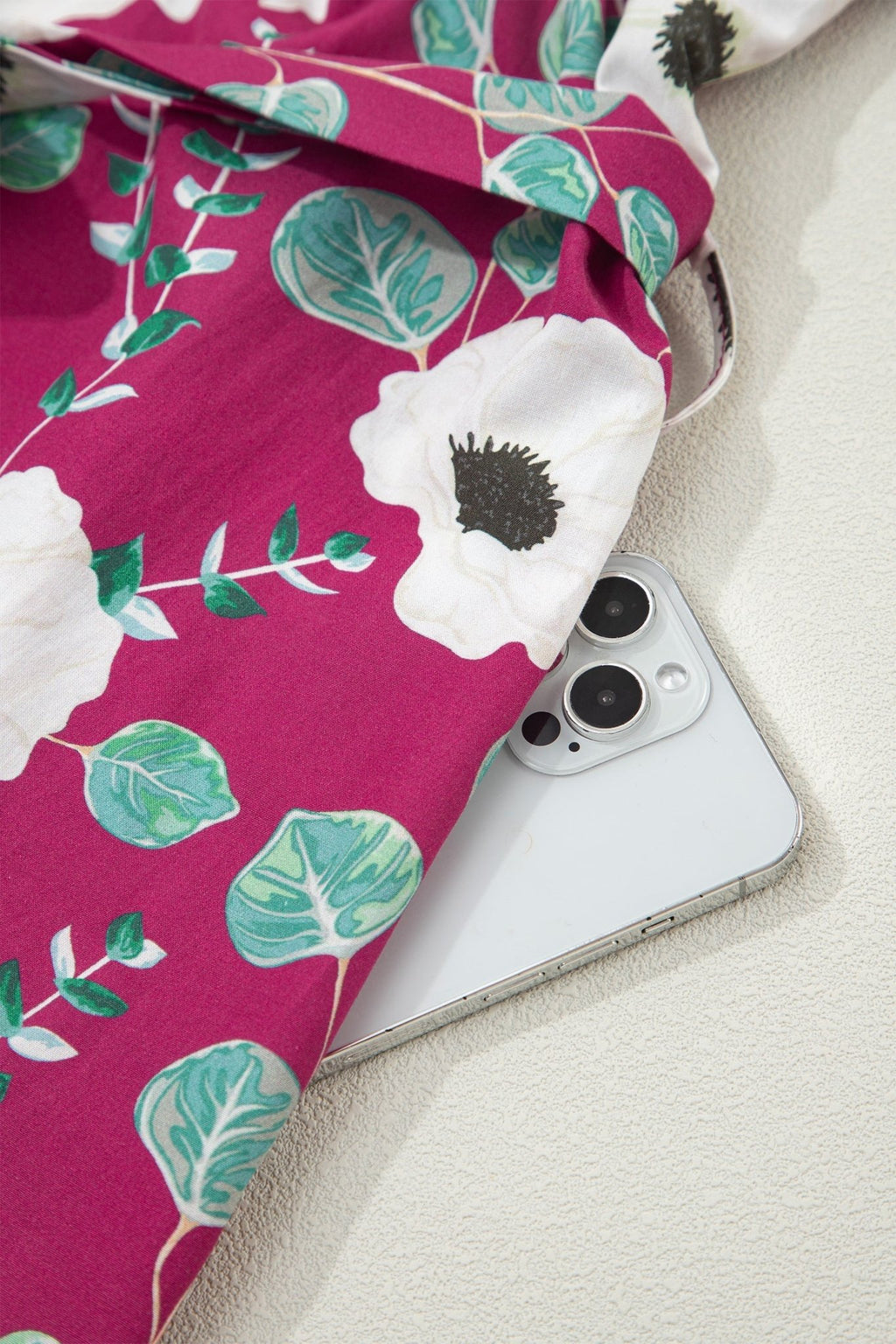 Floral Short Puff Sleeve Belted Mini Dress - Rooted & Reckless Co.