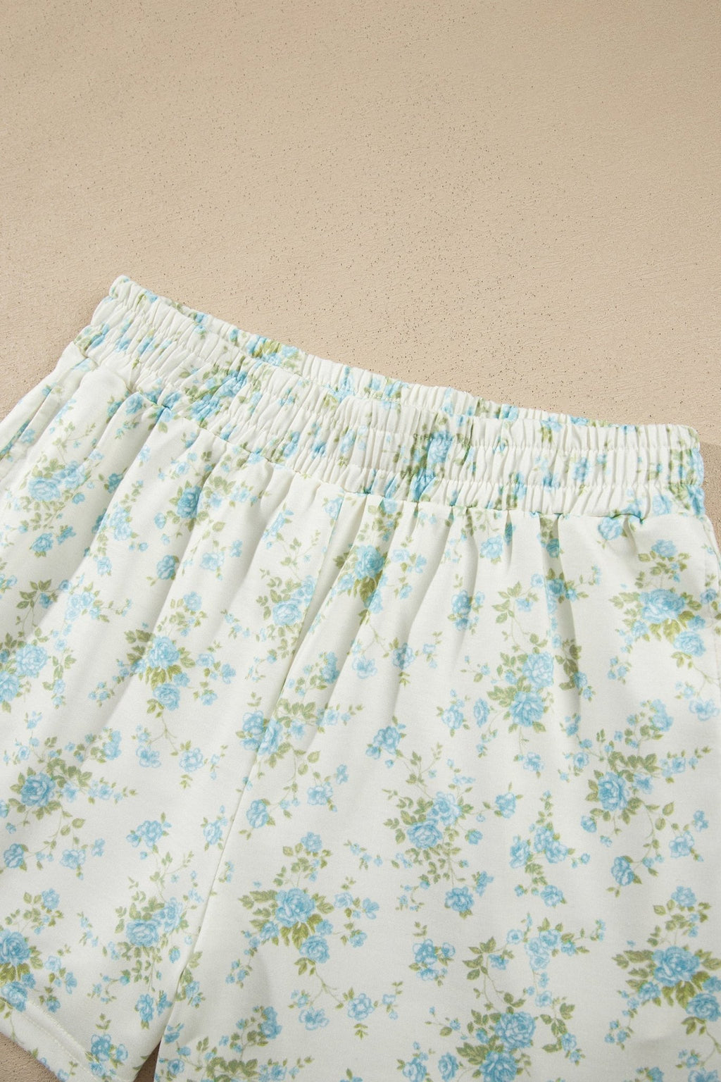 Floral Short Sleeve & Elastic Waist Short Sets - Rooted & Reckless Co.