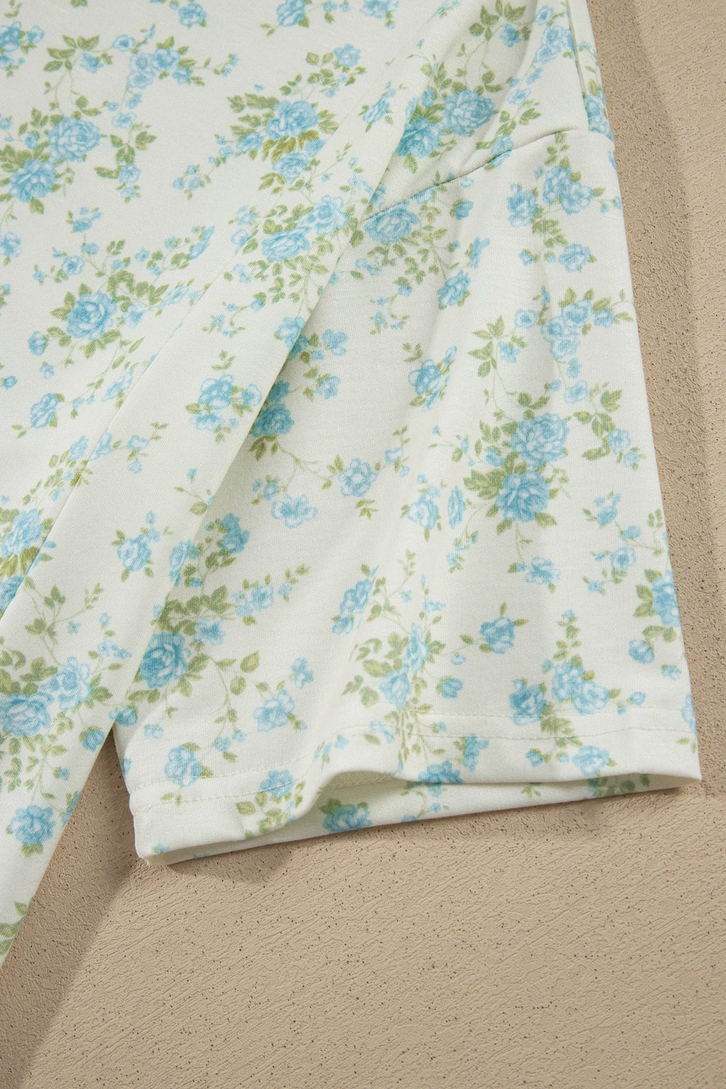 Floral Short Sleeve & Elastic Waist Short Sets - Rooted & Reckless Co.