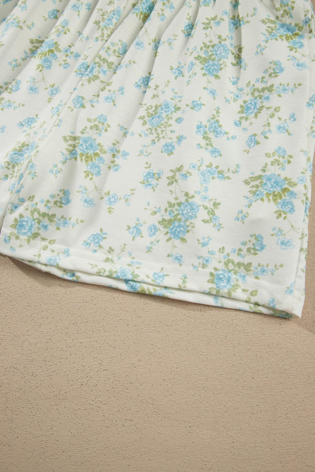 Floral Short Sleeve & Elastic Waist Short Sets - Rooted & Reckless Co.