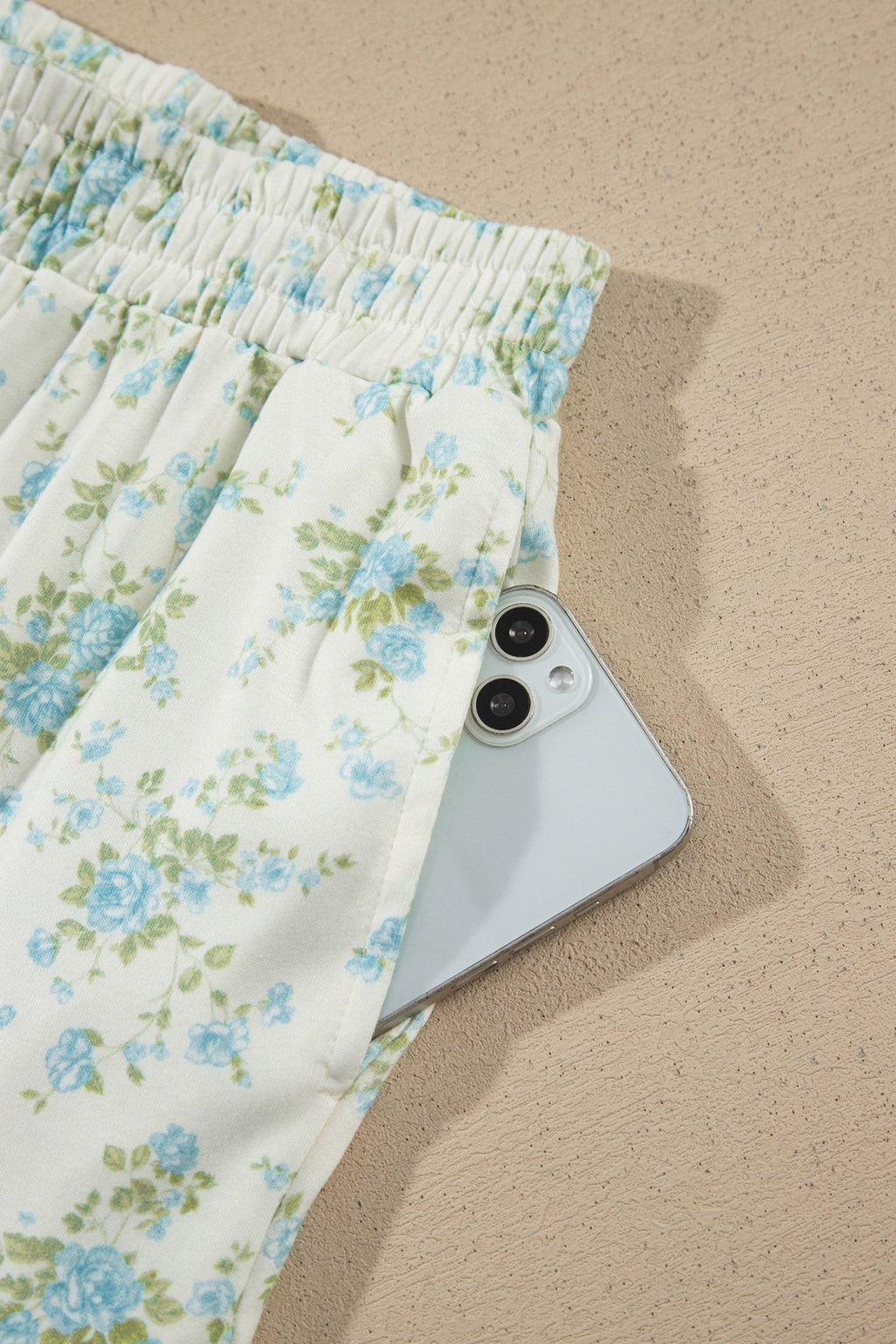 Floral Short Sleeve & Elastic Waist Short Sets - Rooted & Reckless Co.