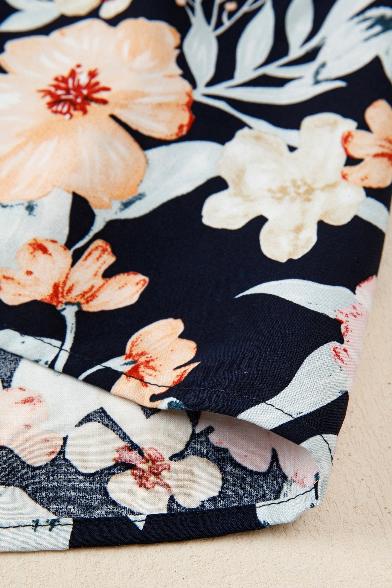 Floral Short Sleeve Smocked High Waist Maxi Dress - Rooted & Reckless Co.