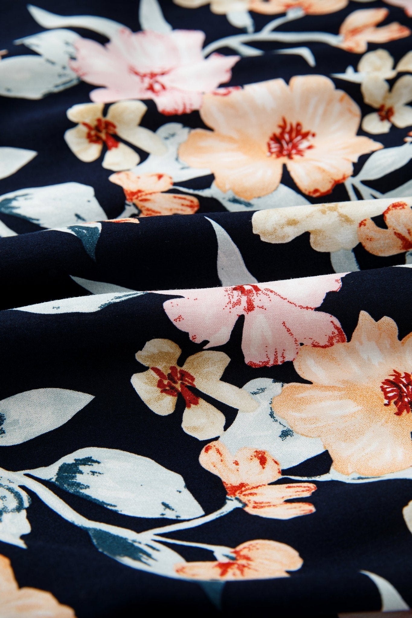 Floral Short Sleeve Smocked High Waist Maxi Dress - Rooted & Reckless Co.