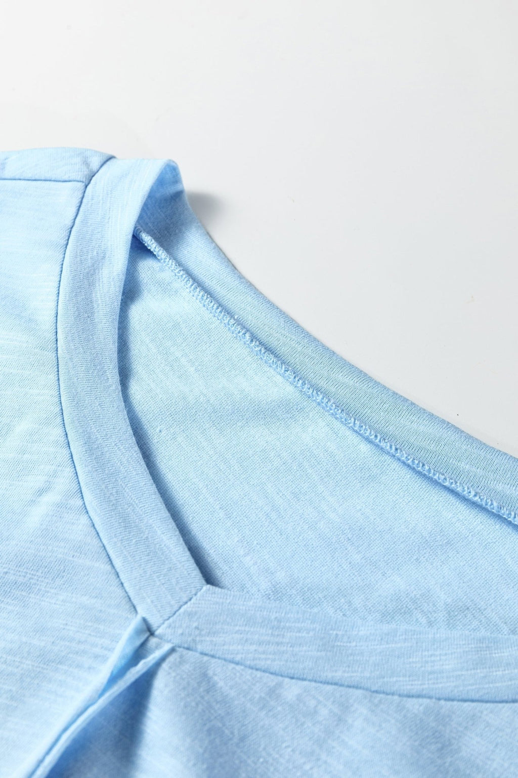 Flower Patch Exposed Seam 3/4 Sleeve T-Shirt - Rooted & Reckless Co.