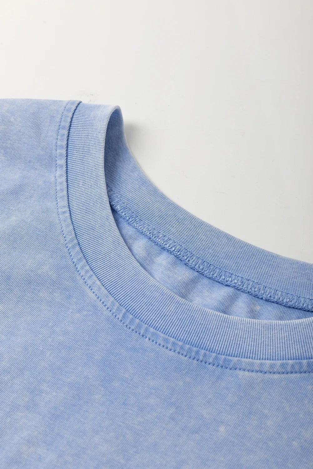 Flower Patchwork Mineral Wash Mini T-Shirt Dress - Rooted & Reckless Co.