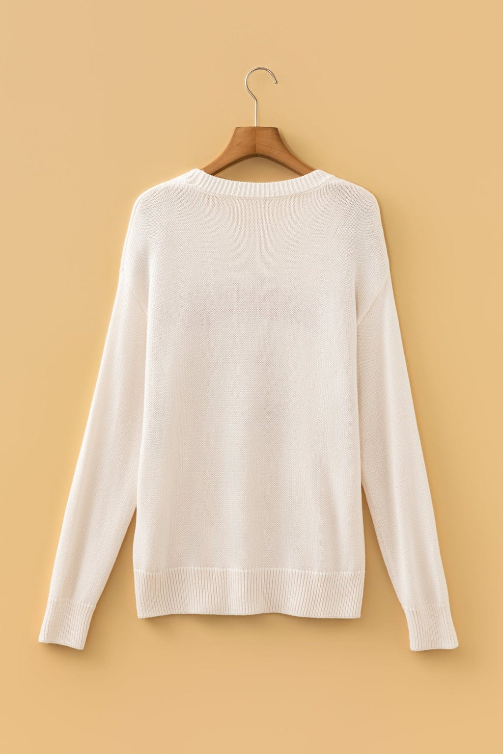 Football Drop Shoulder Knit Top Sweater - Rooted & Reckless Co.