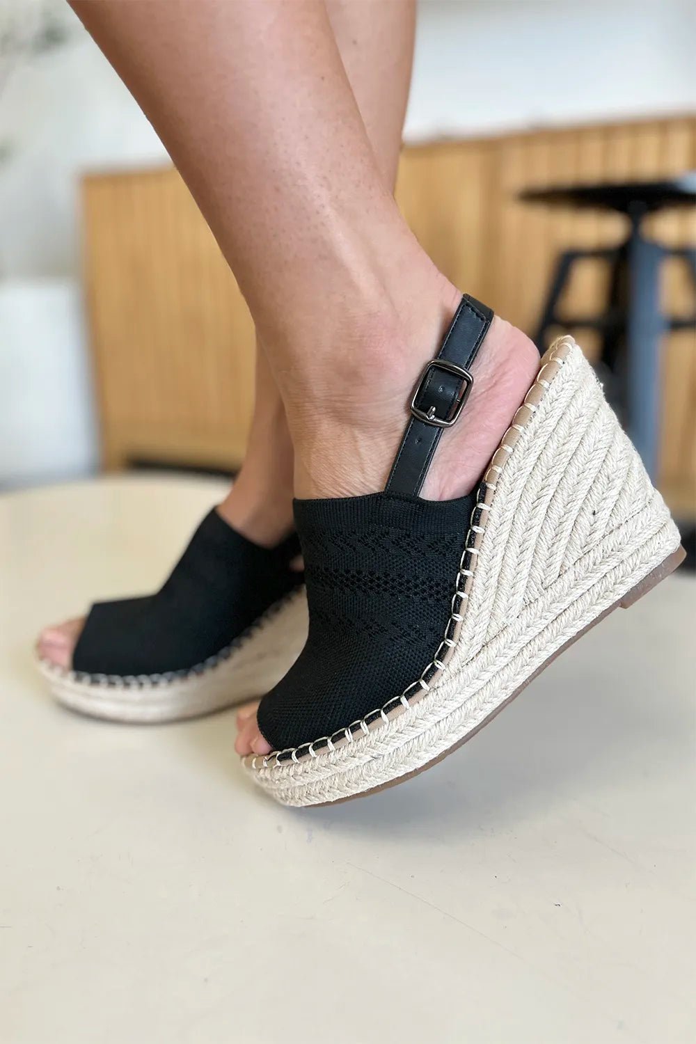 Forever Link Peep Toe High Heel Sandals - Rooted & Reckless Co.