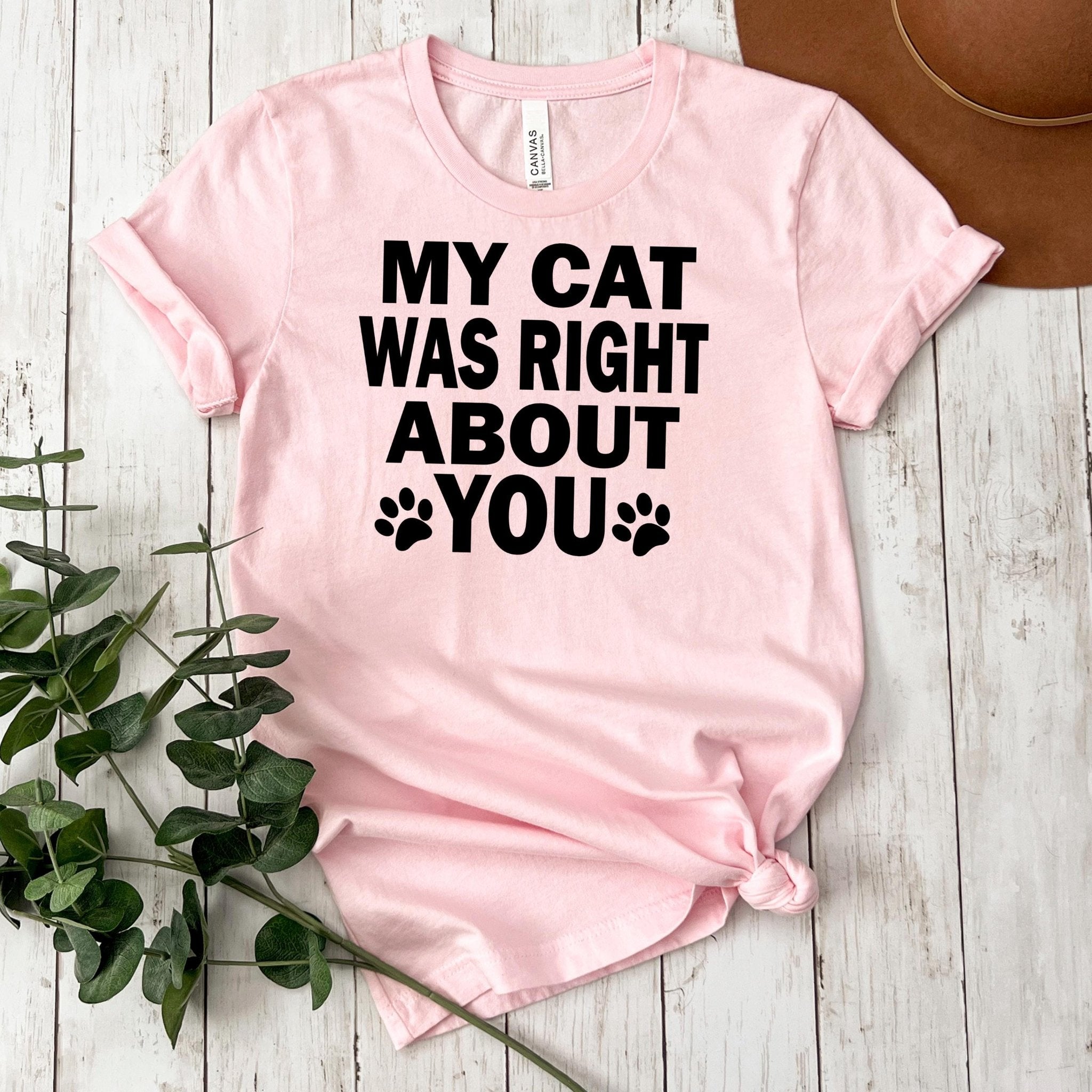 Funny Cat Shirt – Bella Canvas Tee | Cute Cat Mom Shirt Gift Ideas - Rooted & Reckless Co.