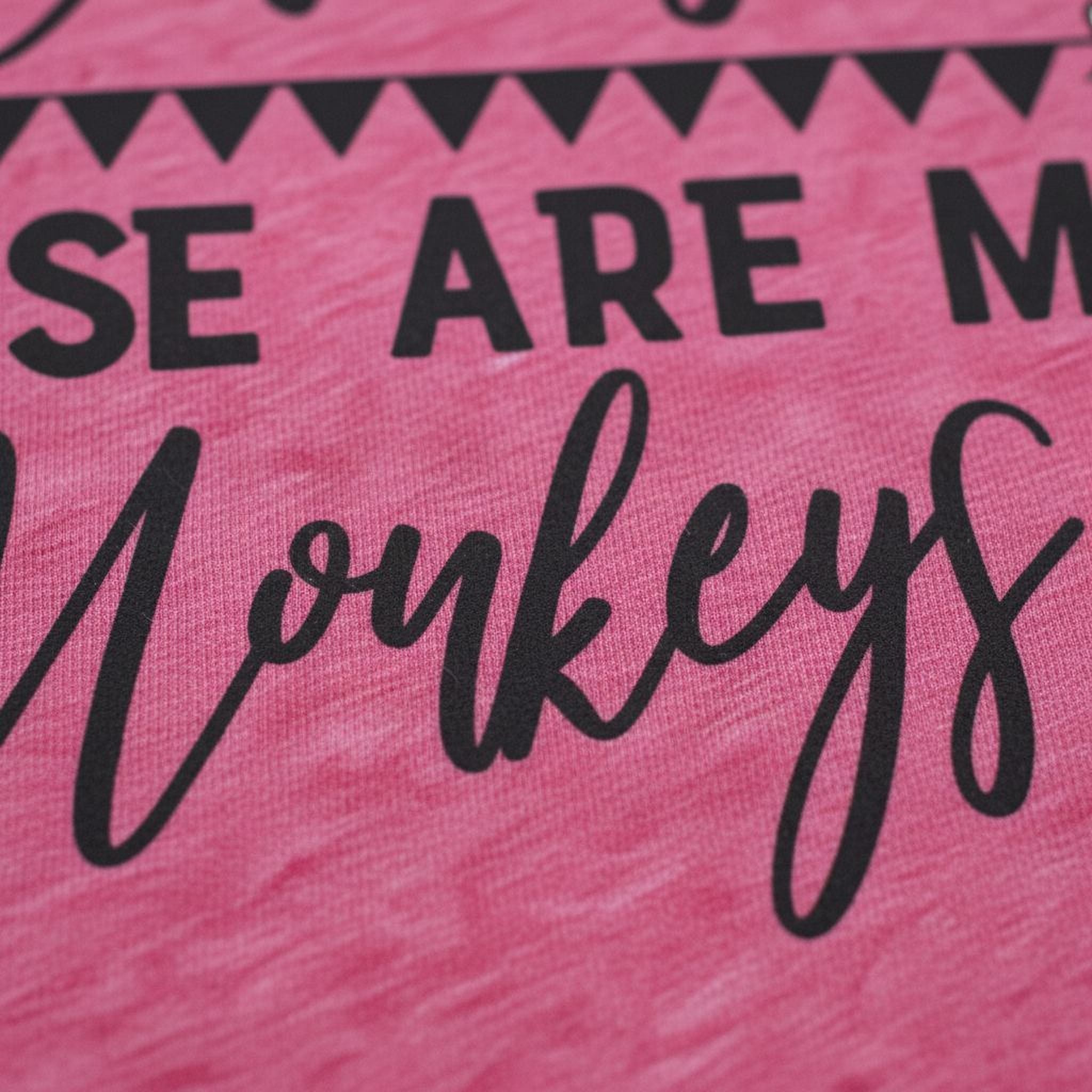Funny Mom Shirt - Cute Mom Tee With Humorous Circus Monkeys Quote - Rooted & Reckless Co.