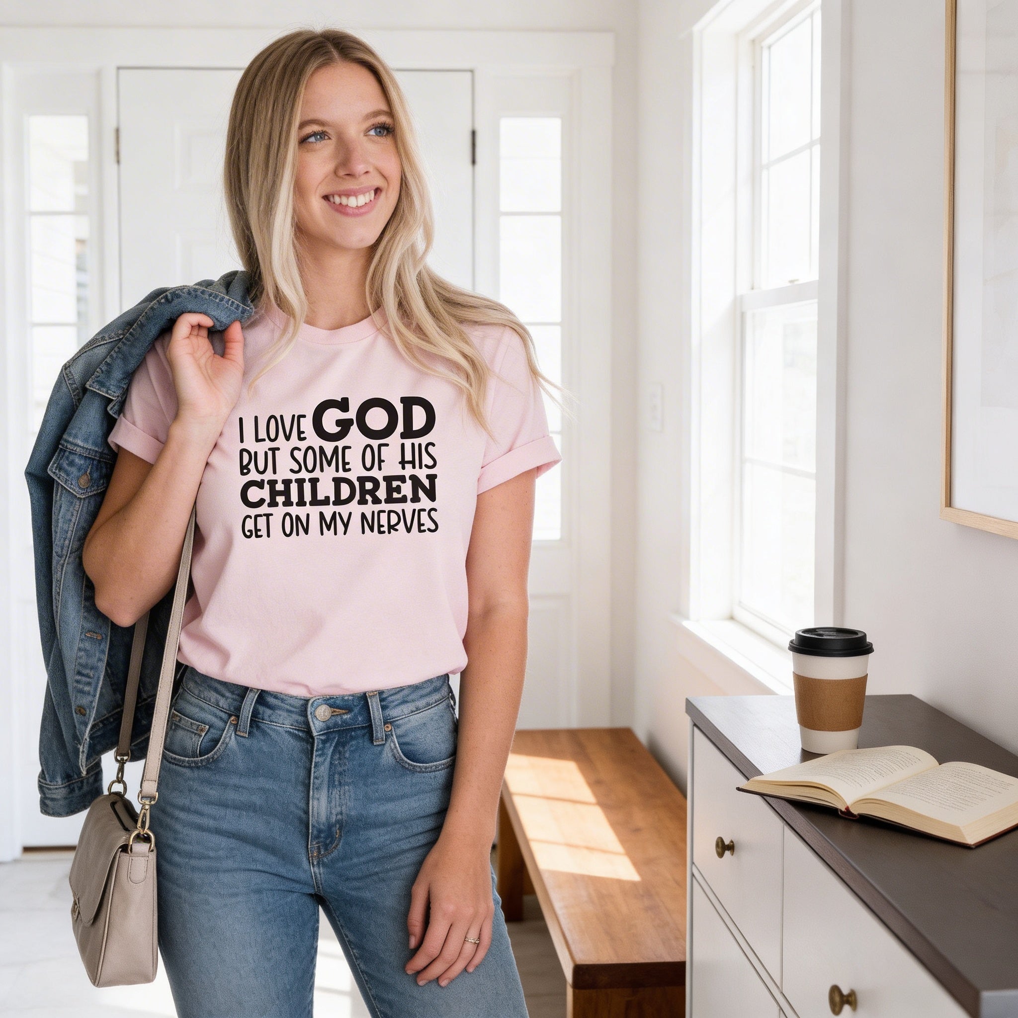 Funny Shirts For Women - Comfy Cotton Bella Canvas Tees With Sassy Saying - Rooted & Reckless Co.