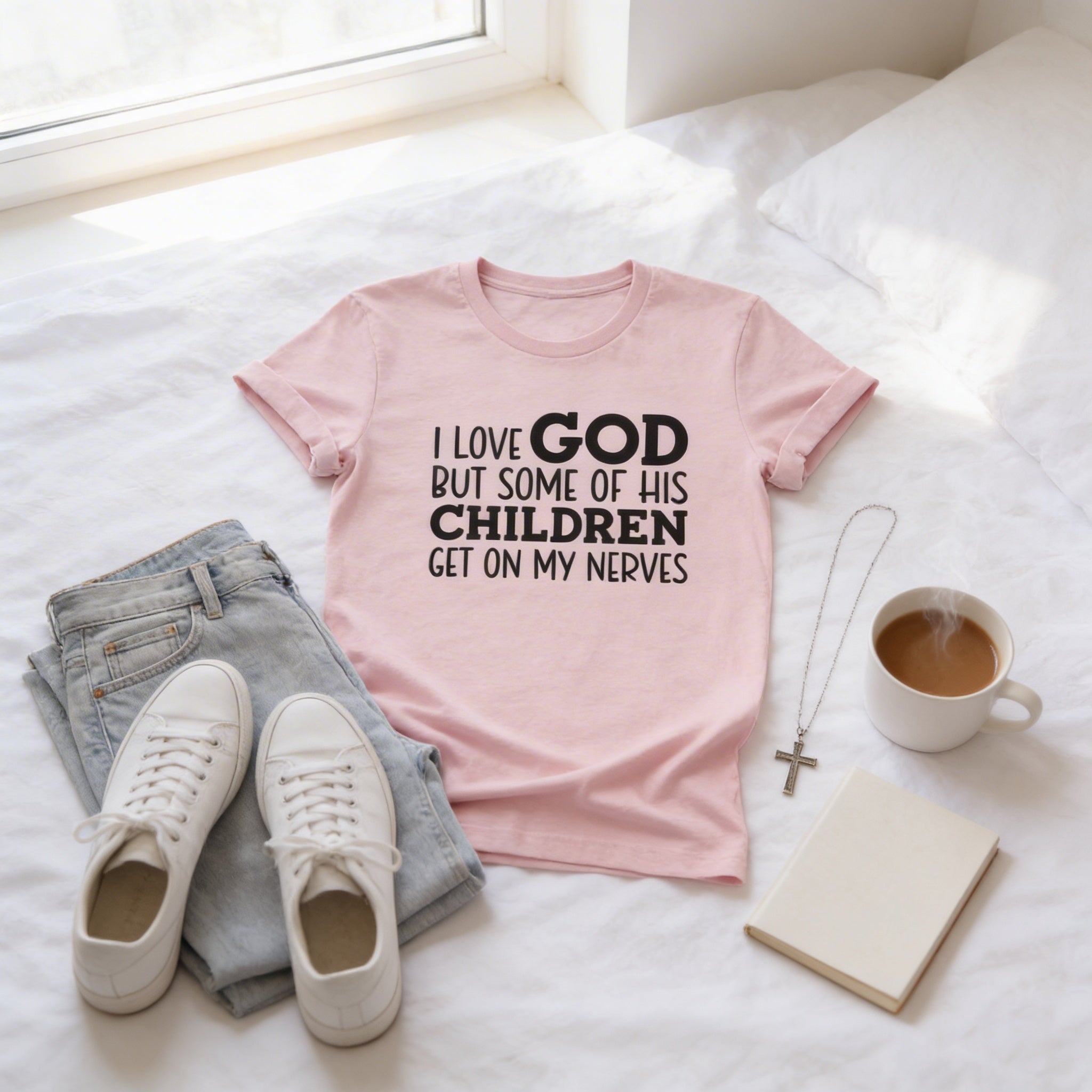Funny Shirts For Women - Comfy Cotton Bella Canvas Tees With Sassy Saying - Rooted & Reckless Co.