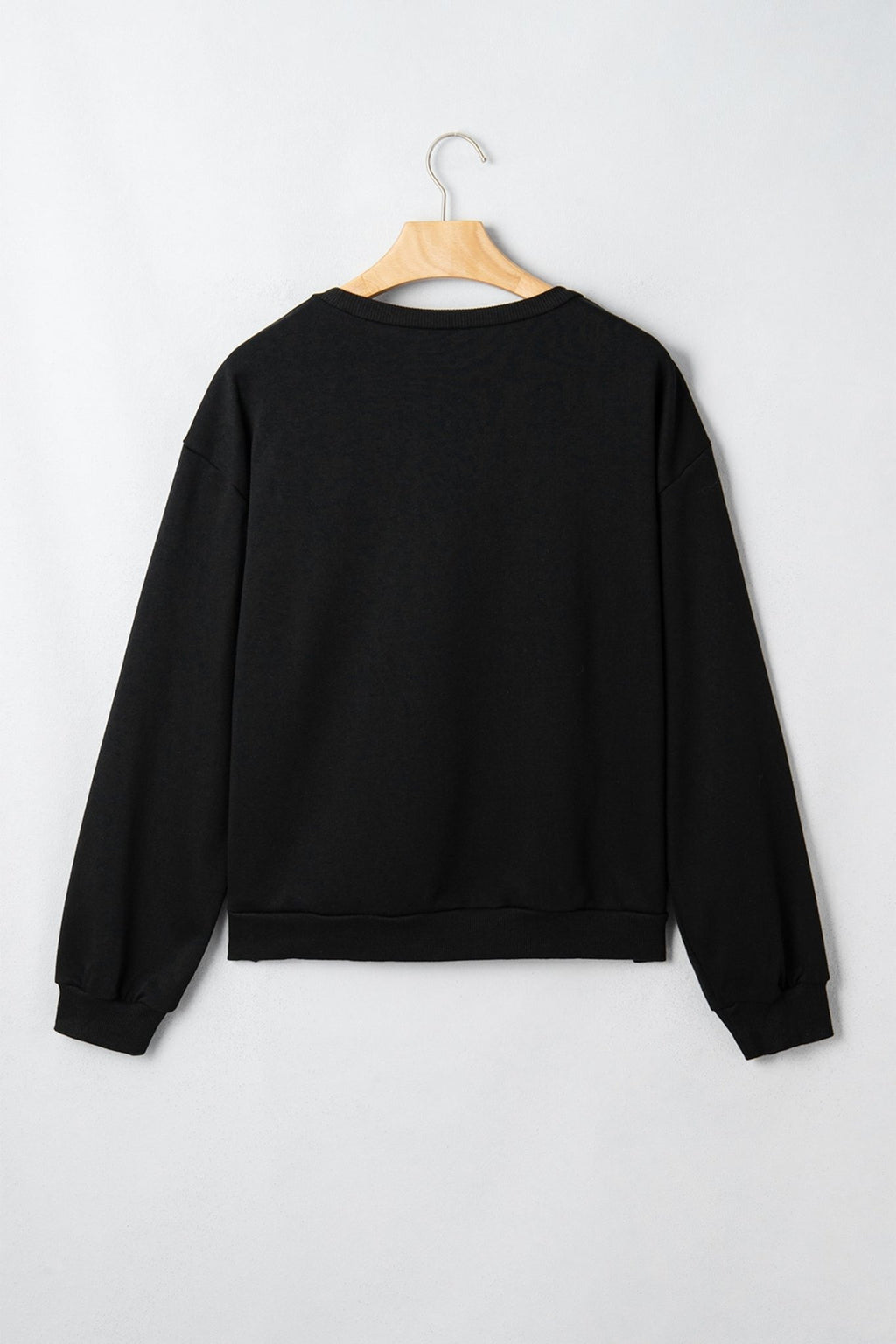 Game Day Gingham Patch Embroidered Sweatshirt - Rooted & Reckless Co.