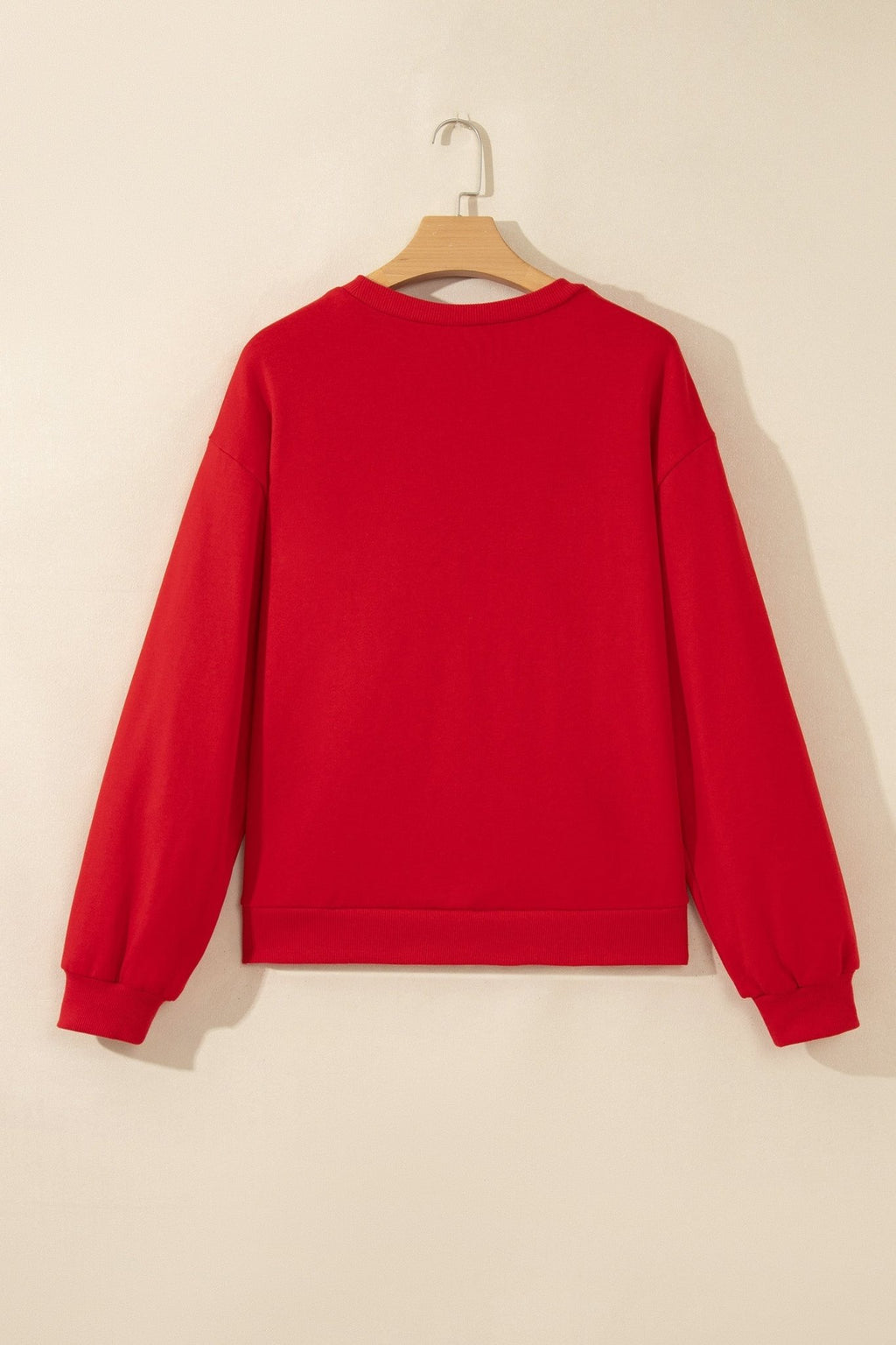 Game Day Gingham Patch Embroidered Sweatshirt - Rooted & Reckless Co.