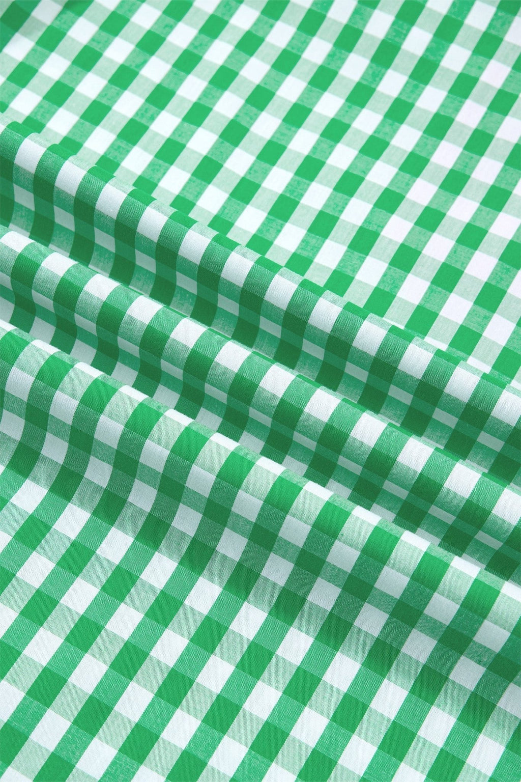 Gingham Colorblock Ruffle Sleeve Midi Dress - Rooted & Reckless Co.