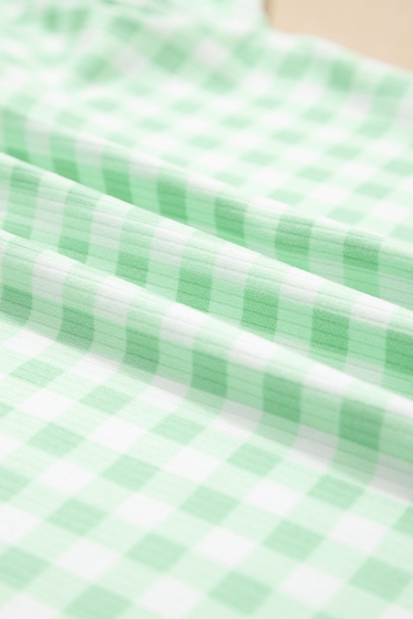 Gingham Long Sleeve Top and Shorts Set - Rooted & Reckless Co.