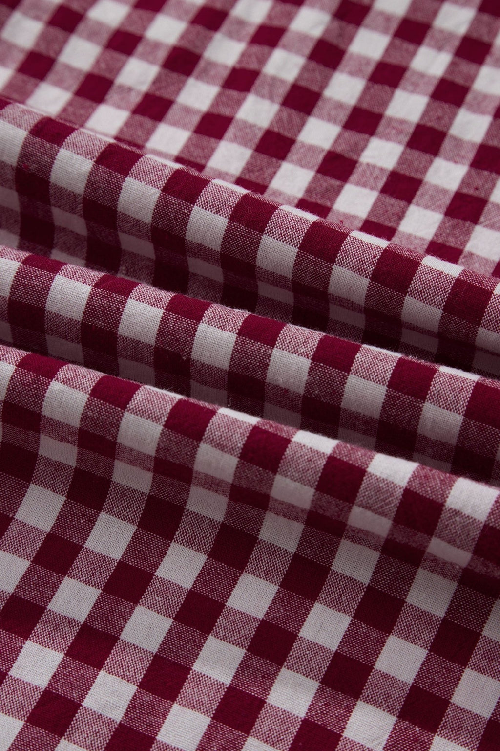 Gingham Plaid Zipped Cinched Waist Maxi Dress - Rooted & Reckless Co.