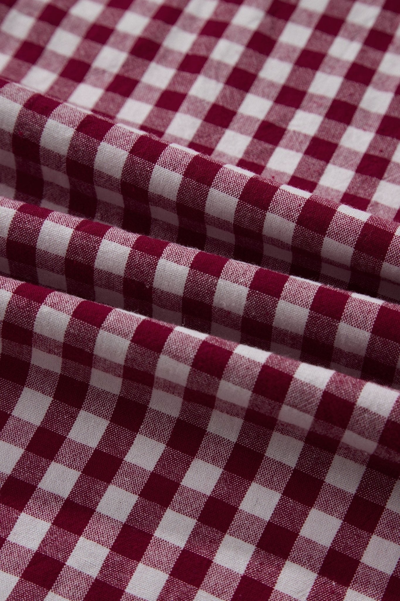 Gingham Plaid Zipped Cinched Waist Maxi Dress - Rooted & Reckless Co.