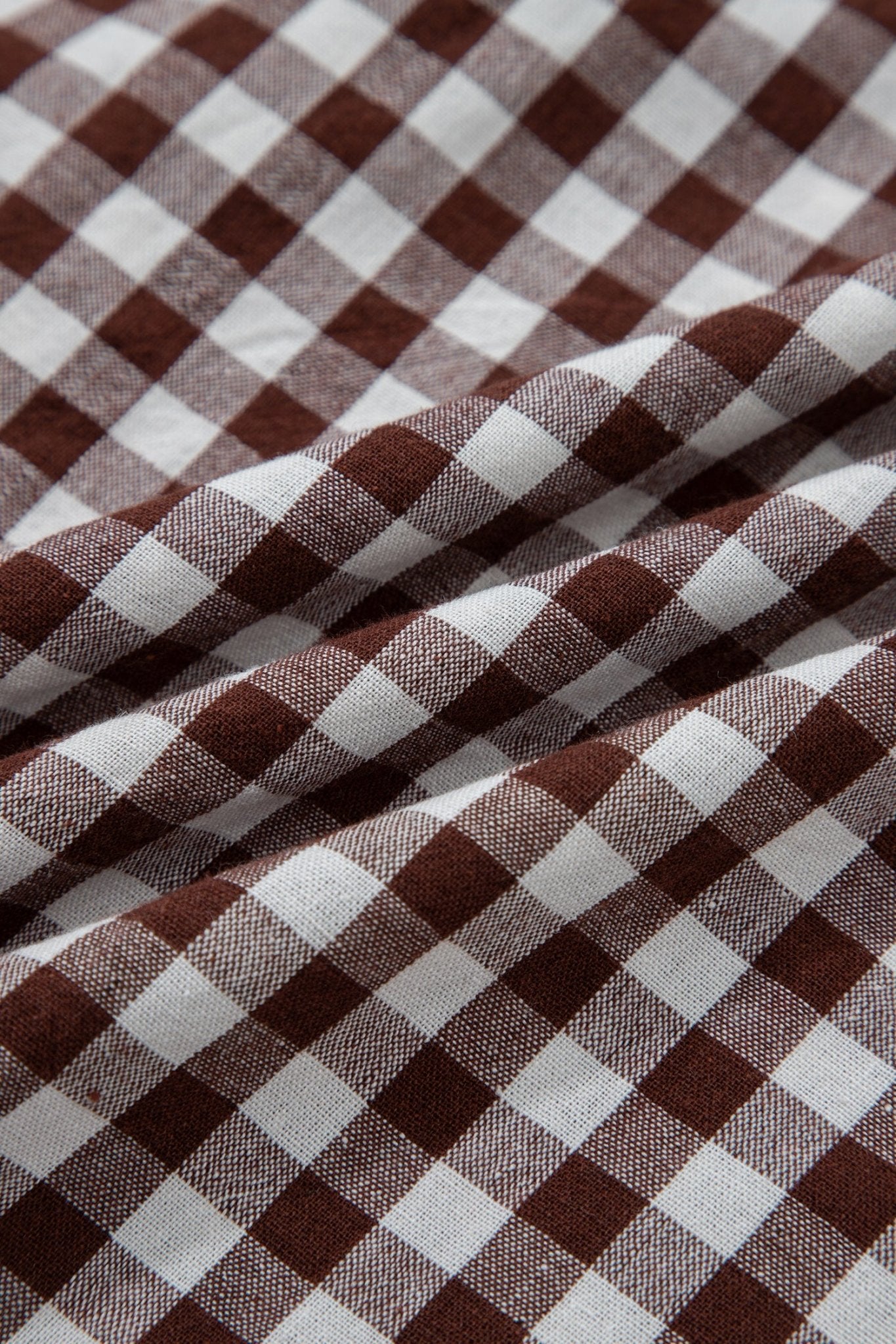 Gingham Plaid Zipped Cinched Waist Maxi Dress - Rooted & Reckless Co.