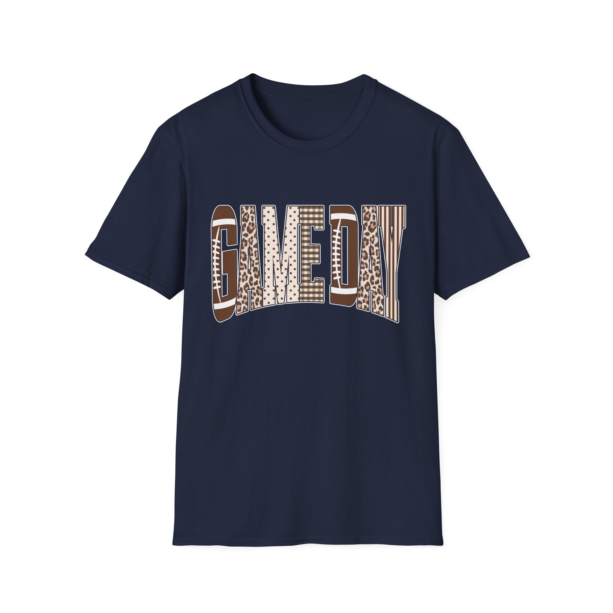 Give Day Leopard Pattern T-Shirt — Graphic Animal Print Tee - Rooted & Reckless Co.