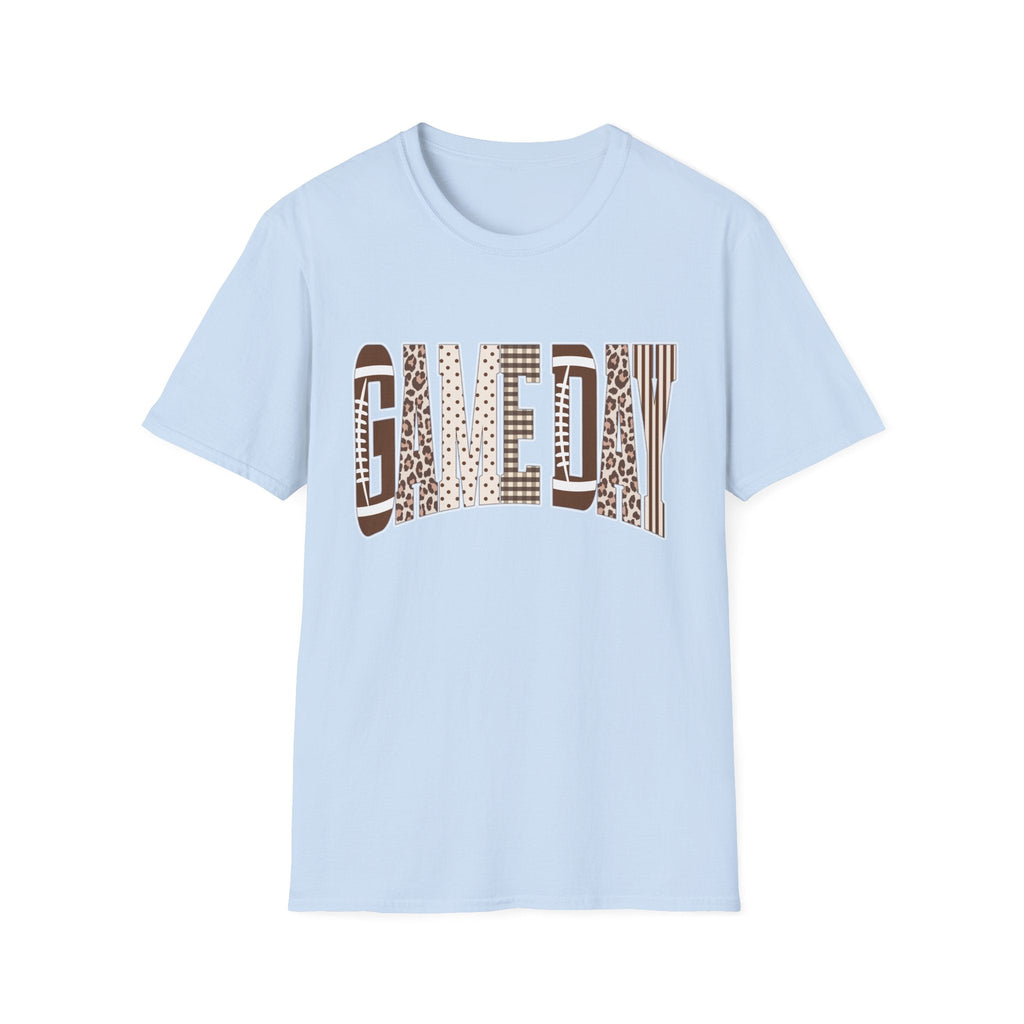 Give Day Leopard Pattern T-Shirt — Graphic Animal Print Tee - Rooted & Reckless Co.
