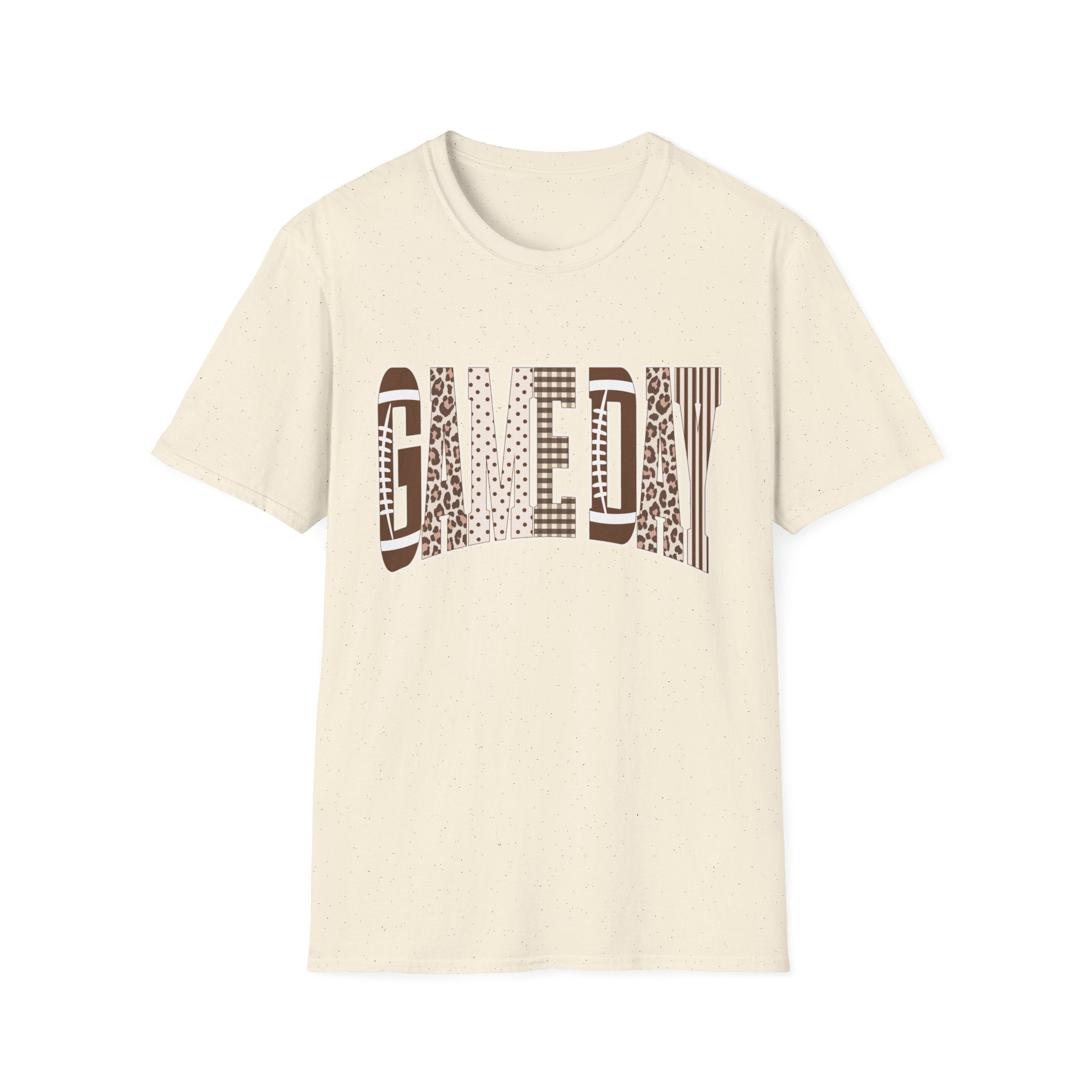 Give Day Leopard Pattern T-Shirt — Graphic Animal Print Tee - Rooted & Reckless Co.