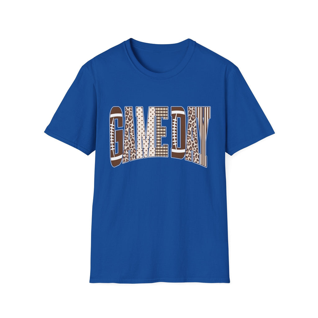 Give Day Leopard Pattern T-Shirt — Graphic Animal Print Tee - Rooted & Reckless Co.