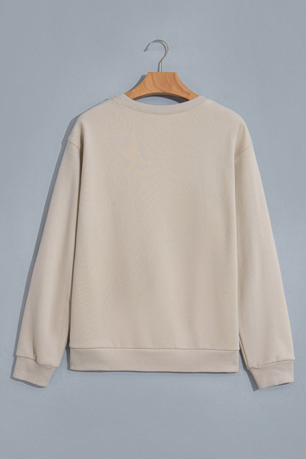 God Is Good Embroidered Drop Shoulder Crewneck Sweatshirt - Rooted & Reckless Co.