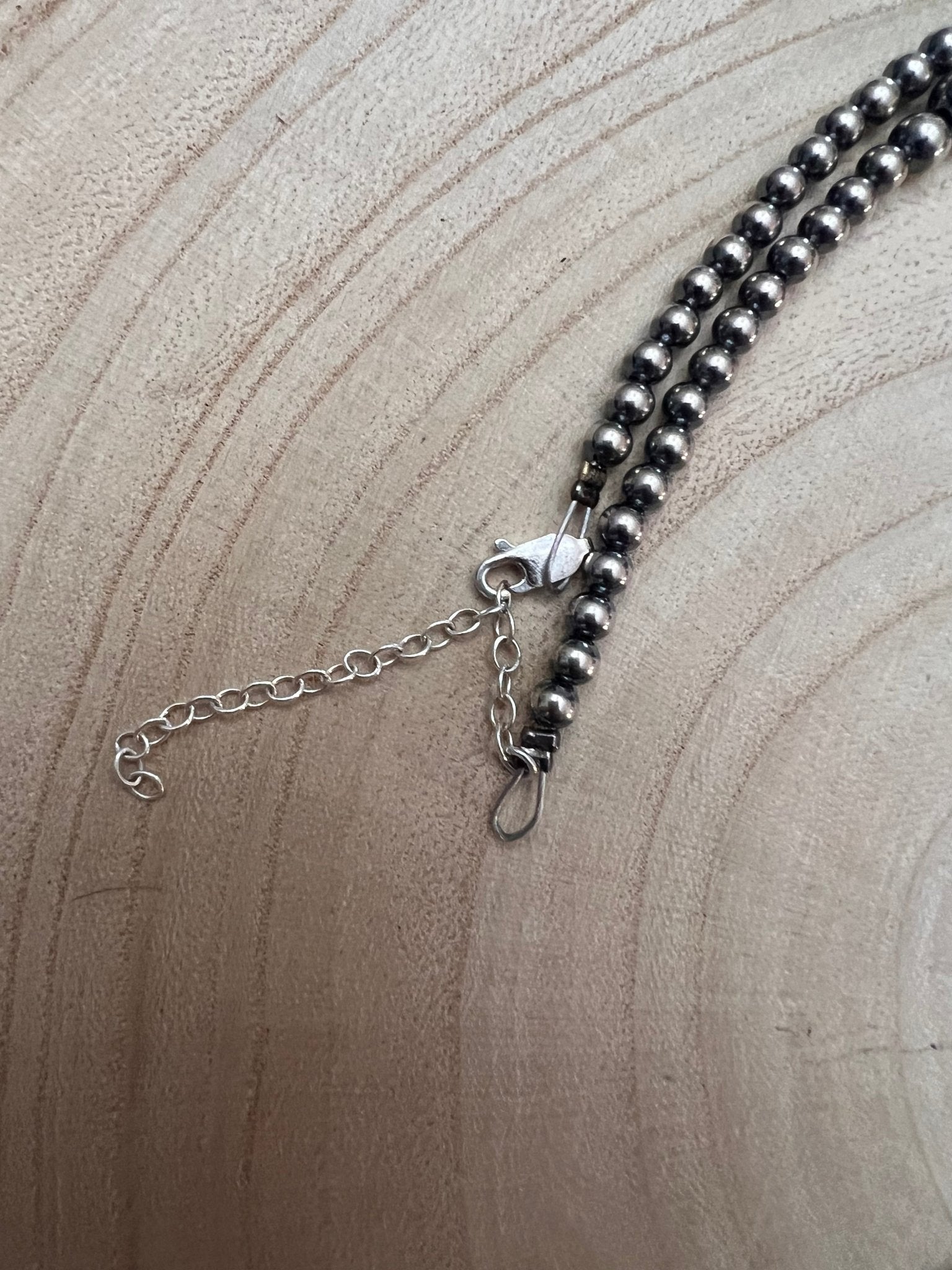 Graduated Sterling Pearl Necklace — 28 inch (Made in USA, 4-5-6-8mm) - Rooted & Reckless Co.