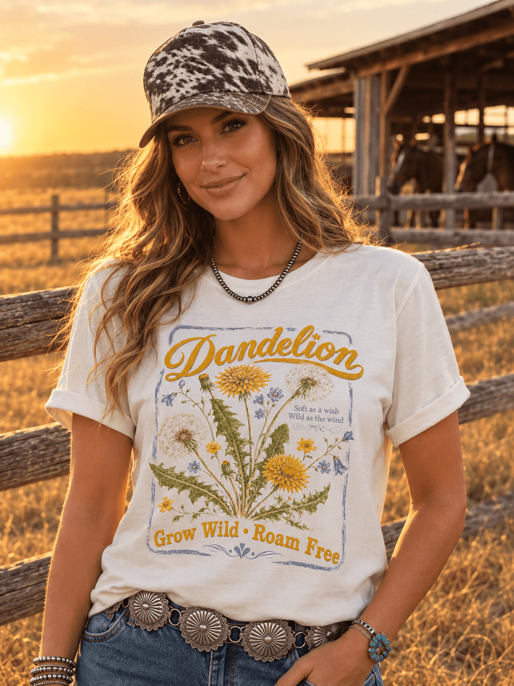 Grow Wild Dandelion Graphic Tee - Rooted & Reckless Co.