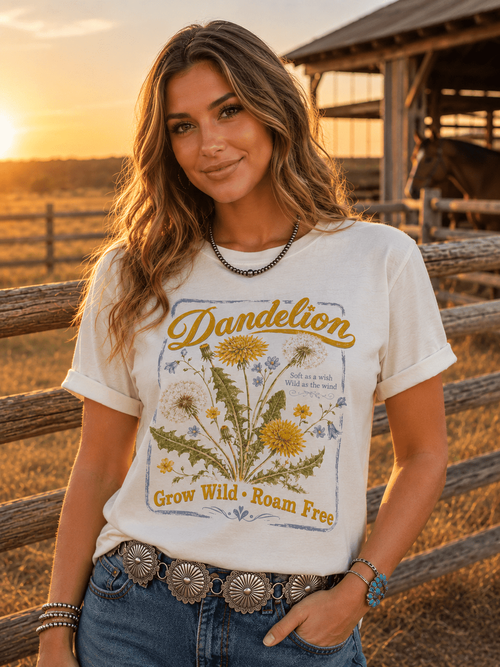 Grow Wild Dandelion Graphic Tee - Rooted & Reckless Co.